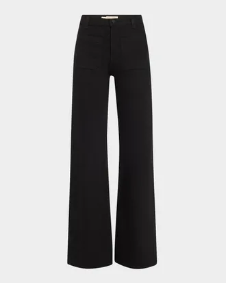 Nili Lotan Florence Flare Denim Jeans