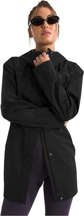 The North Face Voyage Rain 3l Hooded Parka Womens Jacket TNF Black : 2XL, Tricot