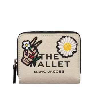 Marc Jacobs The Camp Patchwork Mini Compact Wallet - female - Marc Jacobs - Wallets & Cardholders - White - ONE SIZE - Accessories