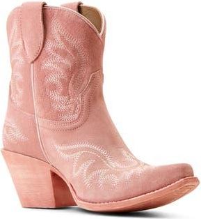 Ariat Chandler Western Boot in Pink Suede at Nordstrom Rack, Size 9