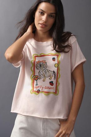 Maeve Nikki Ackerman Caitlin Boxy Tee by Maeve