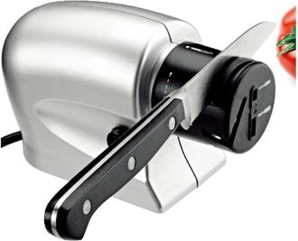 Trade Shop Trade Shop - Afilador El&eacute;ctrico De Afilado Con Cuchillas De Precisi&oacute;n Destornillador Bits Cuchillos