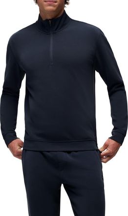 Prana Shea Soft Quarter Zip Pullover in Nautical at Nordstrom, Size Xx-Large