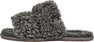 UGG (WMNS) UGG Maxi Curly Scuffetta Grey 1130837-CHRC