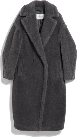 Max Mara Ted Girl-jas met teddybeericoon
