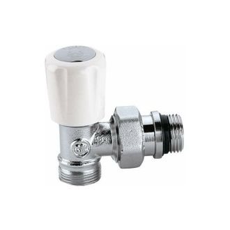 Caleffi V&aacute;lvula Termost&aacute;tica De Radiador Con Conexiones En &Aacute;ngulo Caleffi 338 1/2 X 3/4