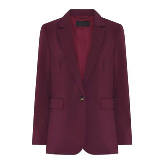 C.Ro Blazers - Dames - Jassen - Rood - Maat: XL Leer