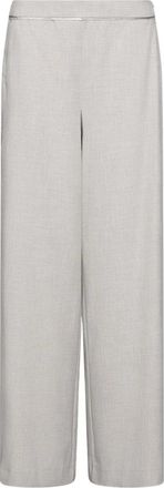 Marella Mllpausa Wijde Broek - Dames - Wijde Broeken - Grijs - M - Polyester - Broeken