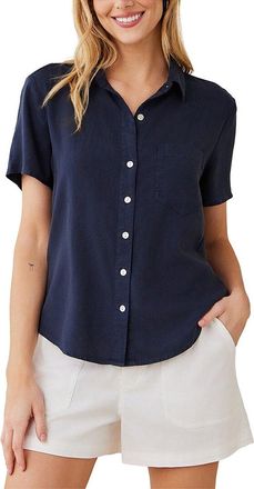 Bella Dahl Short Sleeve Pocket Button Down