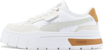 Puma (WMNS) PUMA Mayze Stack Luxe Frosted Ivory White 389853-05
