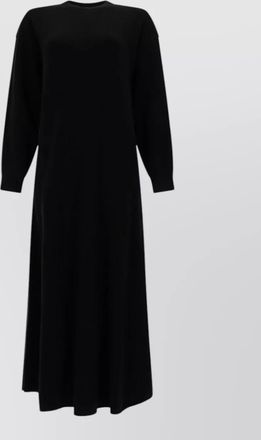 Loulou Studio long sleeve crew neck knitwear dress