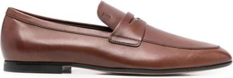 Tod's Gommino Rijlaarsjes - Heren - Schoenen - Bruin - Maat: 40 1/2 EU Leer