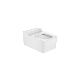 Roca Roca - Taza De Inodoro Suspendido Sin Tapa Rimless Square Inspira Color: Blanco