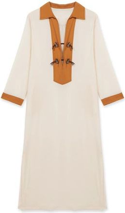 Fortela Adish Bi-Color Cotton Dress in Multicolor at Nordstrom, Size 40 Eu