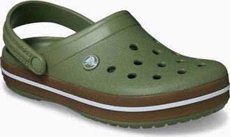 Crocs Mens Crocs Crocband Gum Thermoplastic Mens Cargo Clogs - Green - Size: UK 9 / eu 43-44 / us m10w12