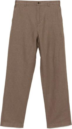 Les Deux Pantaloni con bottoni - Marrone