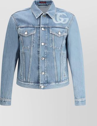 Gucci gg double denim jacket