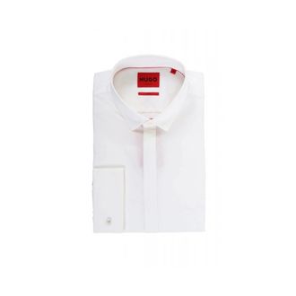 HUGO BOSS Hombre, Camisas, Blanco, Talla: L