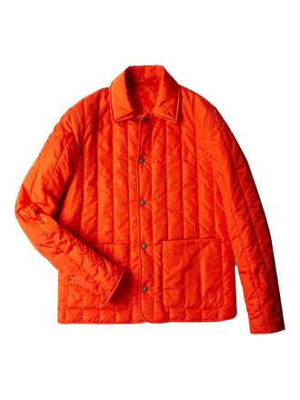 Montedoro Red quilted padded jacket - Orange