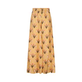 La DoubleJ Wide Trousers, female, Yellow, Size: M Palazzo Pants