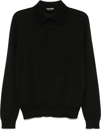 Tom Ford Polo in maglia - Nero
