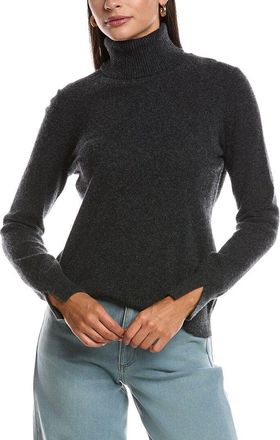 Minnie Rose Turtleneck Cashmere Pullover