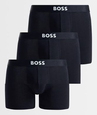 Boss Orange by Hugo Boss BOSS - One - Confezione da 3 boxer neri-Nero