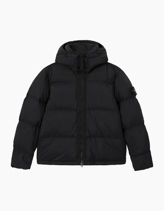 Stone Island Mens DOWN 4100013 JACKET - Black - Size: 40/Regular