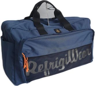 RefrigiWear Blauwe Downtown Duffle Schoudertas - Dames - Weekendtassen - Blauw - ONE Size - Tassen