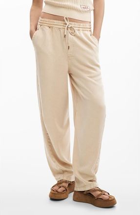 Desigual Straight Leg Jeans in Off White at Nordstrom, Size X-Small