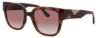 Lacoste Brown Square Ladies Sunglasses L6044SN 214 54