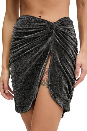 Karl Lagerfeld Strandrok - Dames - Strandmode - Grijs - L - Badmode