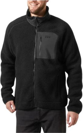 Helly Hansen Fleece Jacket - Heren - Zomerjassen - Zwart - M - Polyester - Jassen