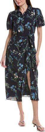 CeCe by Cynthia Steffe Wrap Midi Shirtdress