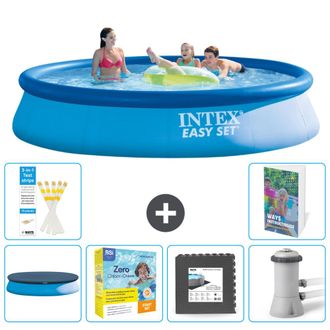 Intex Piscina Easy Set Redonda - 396x84 Cm - 7-piezas S85