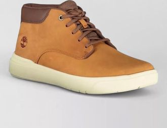 Timberland leather hi-top sneakers