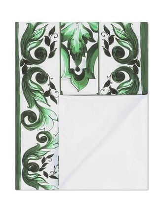 Dolce & Gabbana maiolica-print pillowcases (set of two) - White