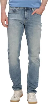 Tommy Jeans Jeans, Heren, Blauw, W36 L32, Katoen, Scanton Slim Bj 6231