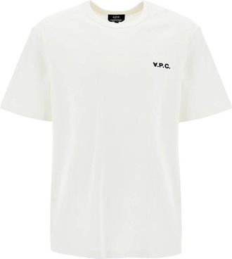 A.P.C. Boxy Petit VPC T-Shirt - Heren - T-shirts - Beige - M - Katoen - Tops