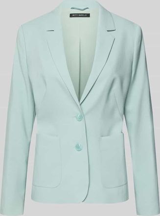 Betty Barclay Slim Fit Blazer mit Reverskragen in Mint, Gr&ouml;&szlig;e 36