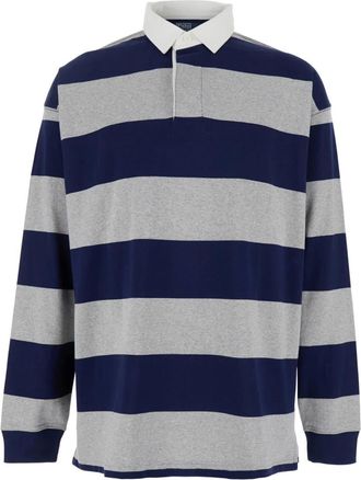 Polo Ralph Lauren Tops, Heren, Veelkleurig, L, Katoen, Gestreept Multicolor Poloshirt Klassieke Kraag