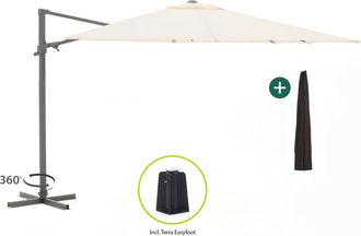 Shadowline Francisco zweefparasol 300x300cm