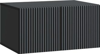 vidaXL Mueble Para Tv De Pared 59,5 X 41 X 30 Cm Negro Vidaxl