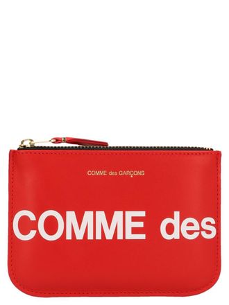 Comme Des Garçons Huge Logo Purse
