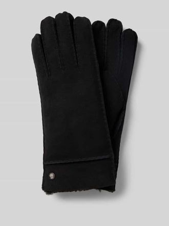 Roeckl Handschuhe aus Lammfell Modell HELSINKI in Black, Gr&ouml;&szlig;e 6,5