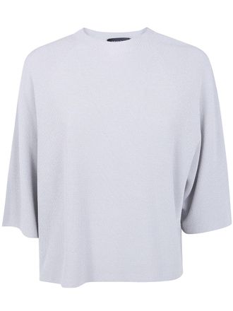 Fabiana Filippi Cropped Round Neck Sweater
