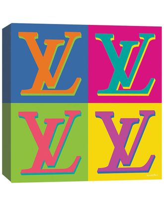 Fairchild Paris Pop Art Logos Louis Vuitton Wall Art