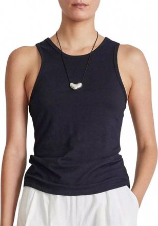 Apiece Apart Savina Razor Tank In Black
