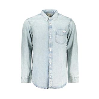 Calvin Klein Camisa Vaquera - Shirts - Hombre - Azul - M