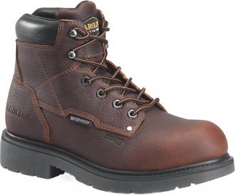 Carolina Mens Aluminum Toe Waterproof Work Boot In Brown
